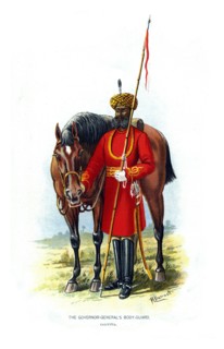 'The Governor General's Body Guard', c1890.Artist: H Bunnett