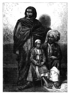 Zanzibar Arab family, c1890. Artist: Unknown