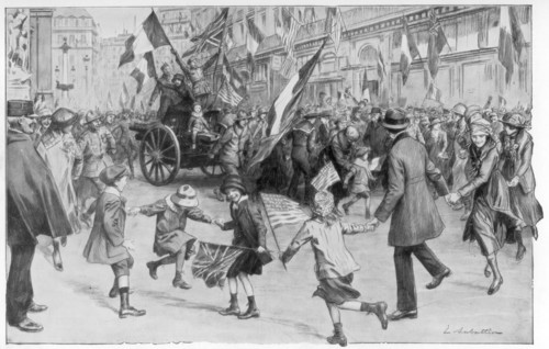 'The Joy of Paris', 11 November 1918, (1926).Artist: L Sabattier