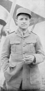 Raoul Lufbery, French-American fighter pilot and flying ace of World War I, 1914-1918. Artist: Unknown