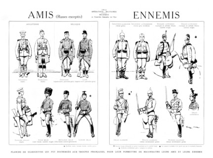 'Friends and Enemies', 1914. Artist: Unknown