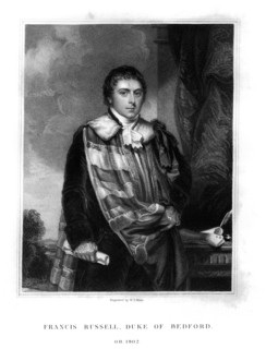Francis Russell, 5th Duke of Bedford, 1834.Artist: WT Mote