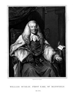 William Murray, 1st Earl of Mansfield, Scottish jurist, (1832).Artist: Henry Thomas Ryall