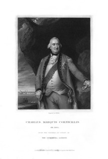Charles Cornwallis, 1st Marquess Cornwallis, English military commander, (1832).Artist: W Holl