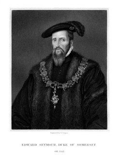 Edward Seymour, 1st Duke of Somerset, Lord Protector of England, (1823).Artist: R Cooper