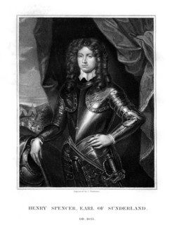Henry Spencer, 1st Earl of Sunderland, English soldier, (1823).Artist: J Thomson