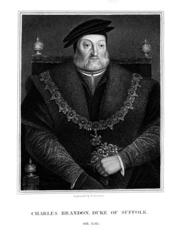 Charles Brandon, 1st Duke of Suffolk, (1824).Artist: E Scriven