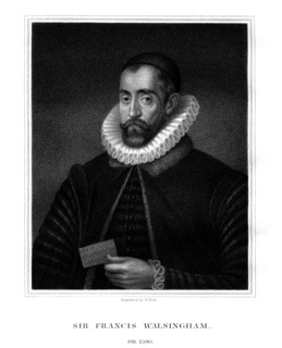 Sir Francis Walsingham, spymaster of Queen Elizabeth I, (1824).Artist: W Holl