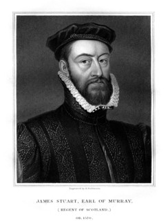 James Stewart, 1st Earl of Moray, Regent of Scotland, (1827).Artist: H Robinson