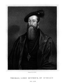 Thomas Seymour, Baron Seymour of Sudeley, younger brother of Jane Seymour, (1825).Artist: W Holl