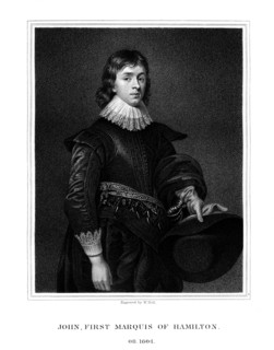 John Hamilton, 1st Marquess of Hamilton, (1825).Artist: W Holl