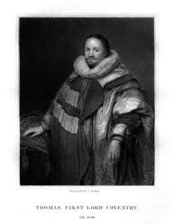 Thomas Coventry, First Lord Coventry, (1825).Artist: J Parker