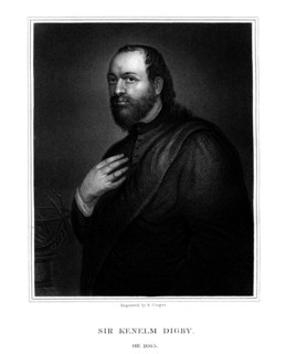 Sir Kenelm Digby, English scientist and diplomat (1825). Artist: R Cooper