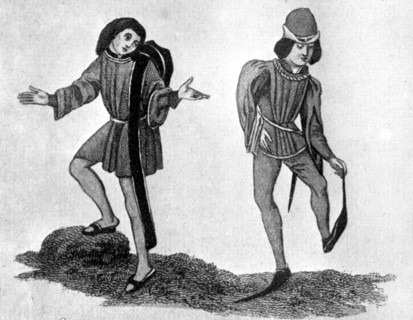 The berretino and poleyn, 15th century, (1910). Artist: Unknown