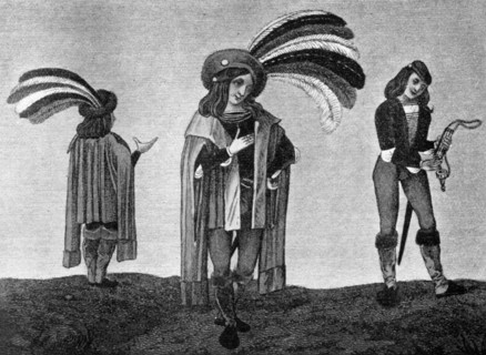 Male head-gear, late 15th-early 16th century, (1910). Artist: Unknown