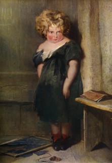 'A Naughty Child', 19th century, (1912).Artist: Edwin Henry Landseer
