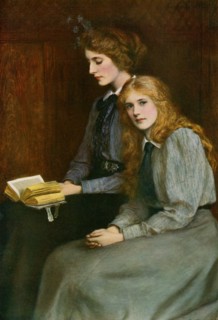'The Sisters', 1900, (1912).Artist: Ralph Peacock