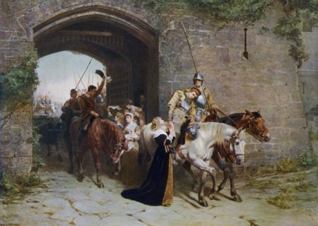 'Sweethearts and Wives', 1882, (1912).Artist: Samuel Waller