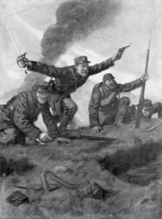 'Over the Top, 16 Febuary 1915', (1926).Artist: Lucien Jonas