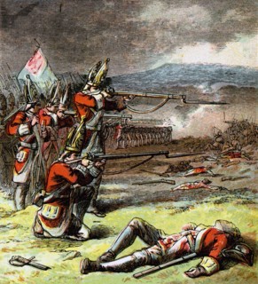 'The Battle of Culloden, 1746', (c1850s). Artist: Unknown