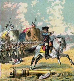 'Clive's Victories In India', c1850s. Artist: Unknown
