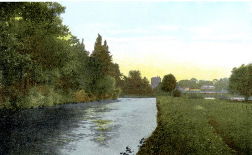 The Thames at Cookham, Berkshire, 20th Century. Artist: Unknown