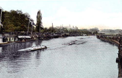 The Oxford eights, 20th Century. Artist: Unknown