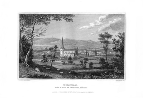 Horsham, West Sussex, England, 1829.Artist: J Rogers