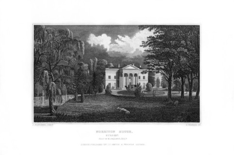 Norbiton House, Kingston upon Thames, Surrey, 1829.Artist: R Winkles