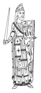 Geoffrey V, Count of Anjou, c 1150-1155 (1924). Artist: Unknown