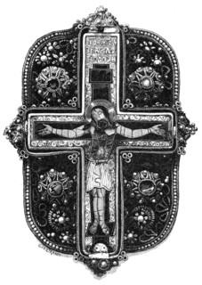 Byzantine reliquary, 10th century, (1870). Artist: Unknown