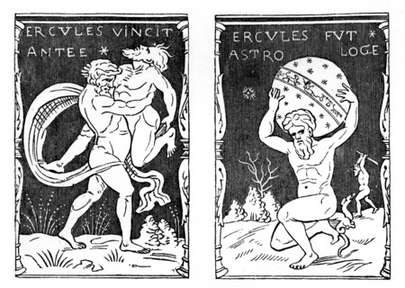 The labours of Hercules, 16th century, (1870). Artist: Unknown