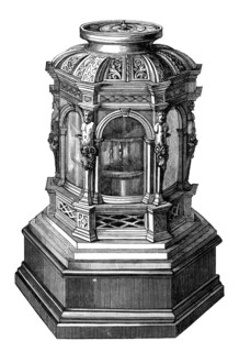 Portable clock, 14th-16th century, (1870). Artist: Unknown
