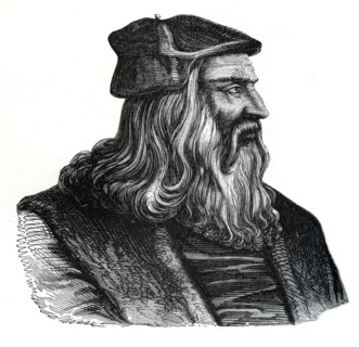 Leonardo da Vinci, 16th century, (1870). Artist: Unknown