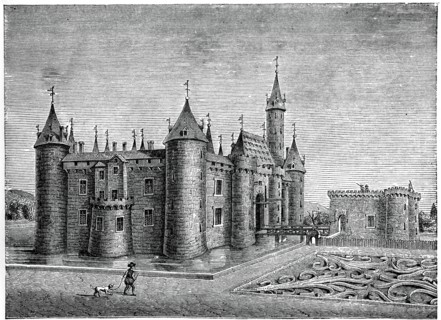 Castle of Marcoussis, near Rambouillet, c17th century, (1870). Artist: Unknown