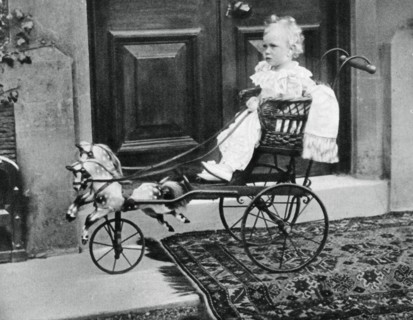 Prince Albert Windsor at age one, c1896. Artist: Unknown