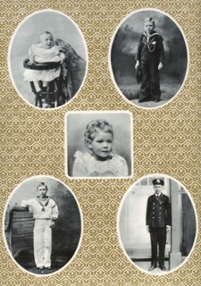Prince Albert Windsor from age one to fifteen, c1896-1910. Artist: Unknown