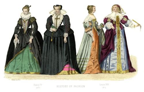 French costume: Henry IV, Louis XIII, (1882). Artist: Unknown