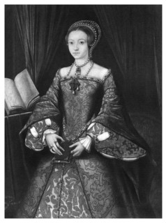 Queen Elizabeth I when young, c1546, (1896).Artist: Boussod, Valadon & Co