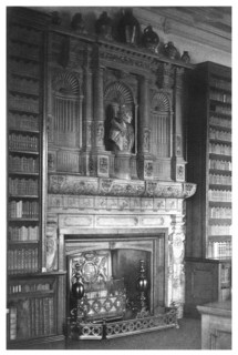 Chimney piece of the Library at Windsor Castle, 1896. Artist: Unknown
