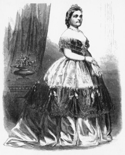 'Mrs Lincoln', c1860s.Artist: Brady