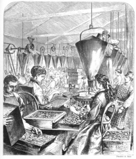 'Munitions Factory, Bridgeport, Connecticut', c1870s. Artist: Theodore R Davis