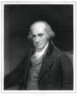 James Watt, Scottish engineer, (1833).Artist: CE Wagstaff