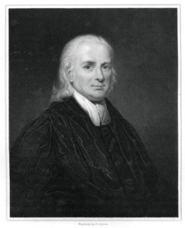 Christian Friedrich Schwarz, German Protestant missionary to India, (1834).Artist: E Scriven