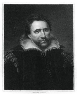 Benjamin Jonson, English Renaissance dramatist, poet and actor, (1834).Artist: E Scriven