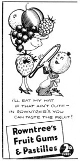 Rowntree's Fruit Gums and Pastilles, 1938. Artist: Unknown