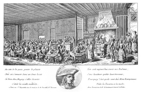 The Cabaret Of Ramponneau, (1885). Artist: Unknown