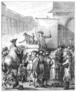 The Charlatan At The Louvre, Paris, (1885).Artist: Jean Duplessis-Bertaux