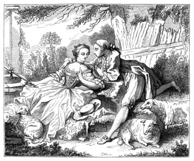 A Shepherdess, (1885). Artist: Unknown