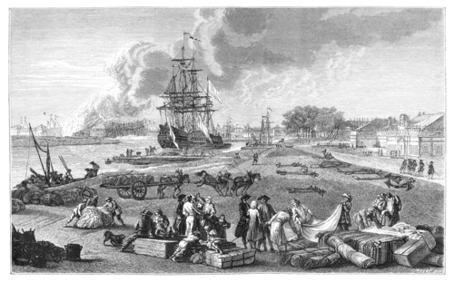 The Port Of Rochefort, (1885). Artist: Unknown